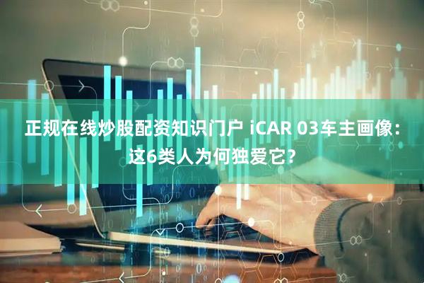 正规在线炒股配资知识门户 iCAR 03车主画像：这6类人为何独爱它？