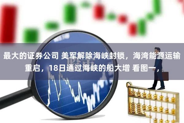 最大的证券公司 美军解除海峡封锁，海湾能源运输重启，18日通过海峡的船大增 看图一，